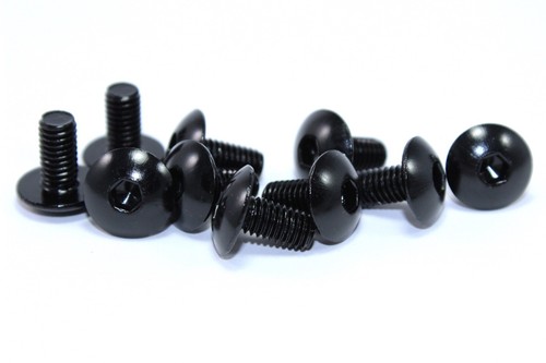 Black aluminium 12mm - aluminium, x