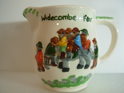 Vintage pottery jug devon - vintage,