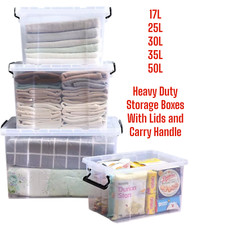 Clear plastic storage - clear,