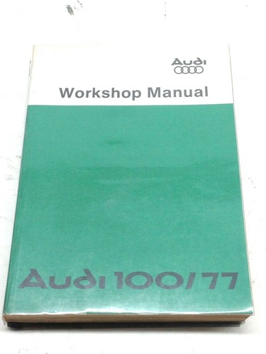 Audi 100 workshop - audi,