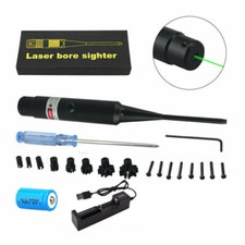 For .177 To .50 Caliber Bore Sighter Rifle Handgun Green Laser Sight Collimator
