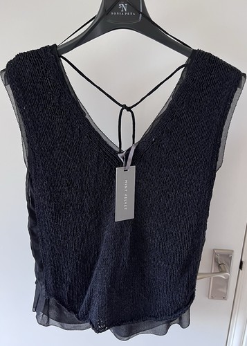 Mint velvet top size black - mint,