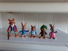 Peter Rabbit Figures x 5