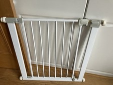 Safety 1st U- Pressure Fit Easy Close , Door, Stair Gate , Black - 73cm-80cm