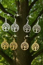 Handmade Earrings Tree of Life
