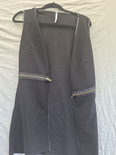 Blue vanilla black longline - black,