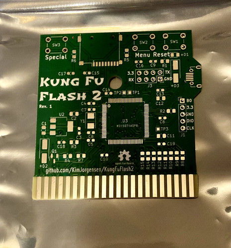 C64 cartridge pcb - cartridge, fu