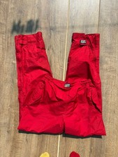 Rukka Nylon Pants Red Trousers