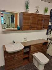 TOBACCO WALNUT GLOSS BATHROOM