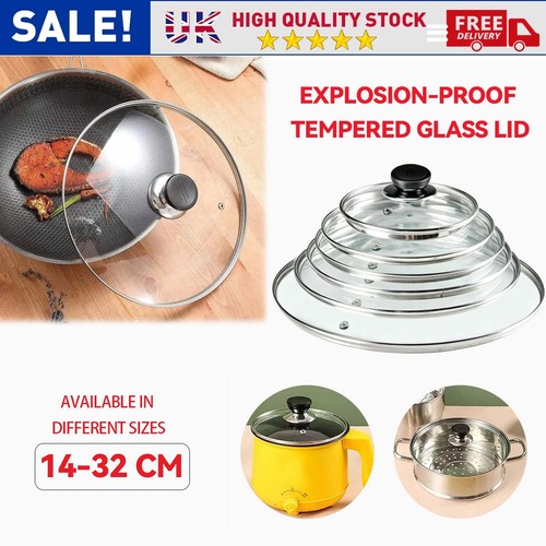 Tempered glass pan - tempered, lid