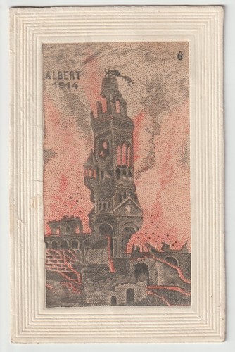 World war woven silk - war,
