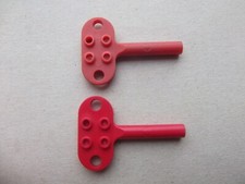 Lego X385 Wind Up Key for 1980's Motor 4234 splined or square hole (bb0047)