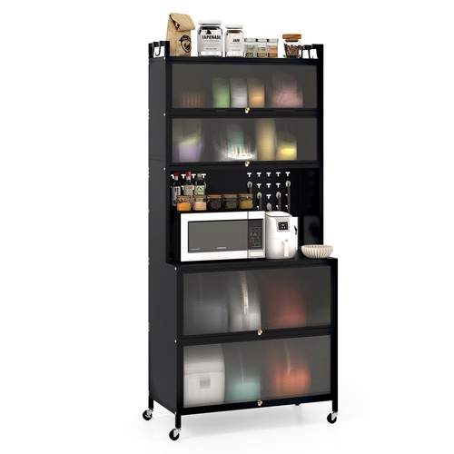 Costway tier kitchen - costway, pantry