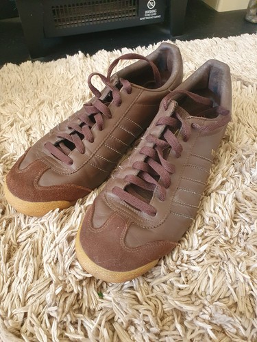 Adidas rom trainers - trainers, brown