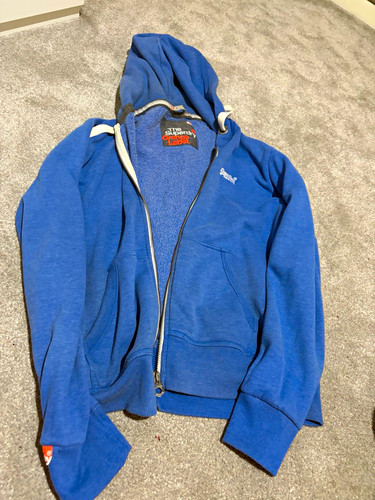 Superdry orange label blue - orange,