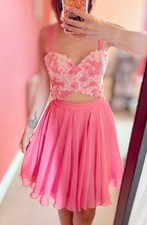 Pink Sherri Hill Dress 2 Piece