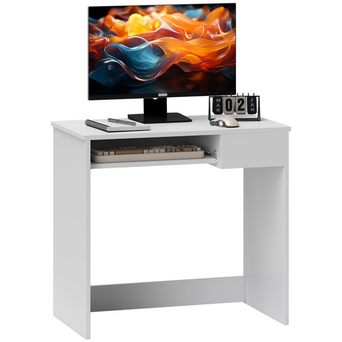 Compact computer table - table, with