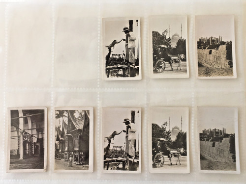 Cavanders cigarette cards - cigarette,