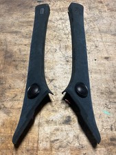 ASTRA MK5 VXR 3-DOOR GREY ALCANTARA INTERIOR A PILLAR TRIMS & TWEETERS PAIR