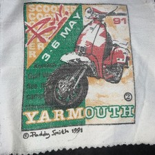 Great Yarmouth 1991 Scooter Rally Patch Paddy Smith