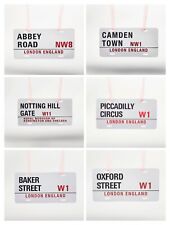 London Street Sign Metal