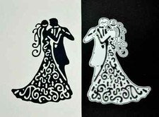 Wedding Couple Metal Cutting