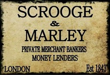 SCROOGE & MARLEY MONEY Vintage
