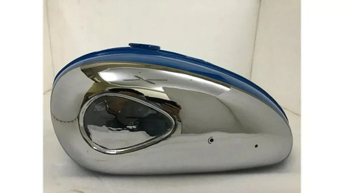 Bsa c15 chromed - bsa, blue