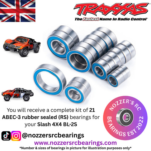 Traxxas slash 4x4 - traxxas, bl-2s