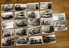 Photograph Job Lot Bundle of 24 x Bus / Double Decker / Buses / Coach