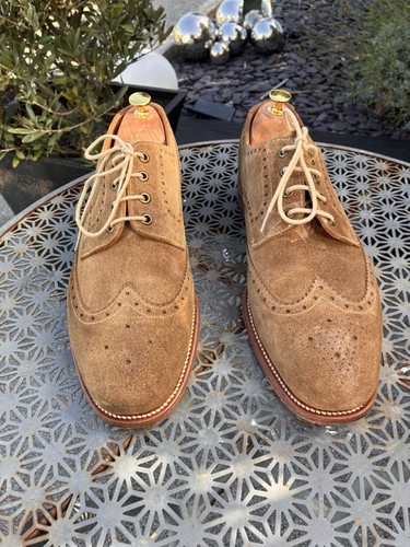 Loake jack wingtip brogues - wingtip,
