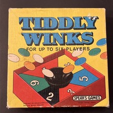 Vintage Tiddly Winks Game By Spears games 