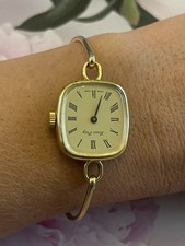 Vintage Frey Ladies Gold Tone