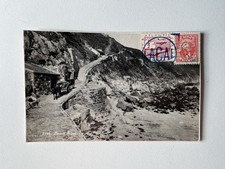1939 Post Card Lundy Island LACAL 1/2d Airstamp (Red) and Lundy 1/2 Puffin