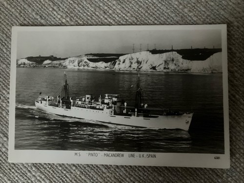 Merchant navy postcard mac - navy,