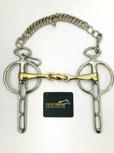 Liverpool driving snaffle bit - driving,