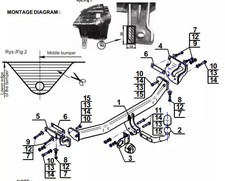 Swan Neck Tow Bar For KIA