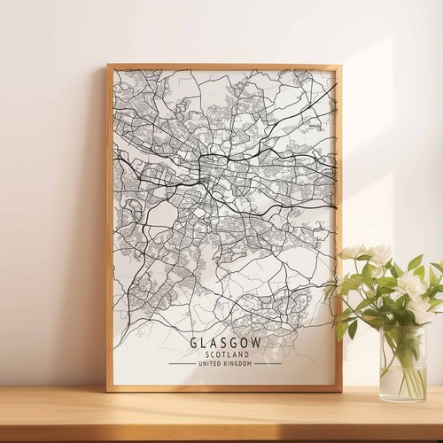 Glasgow scotland uk - a4,