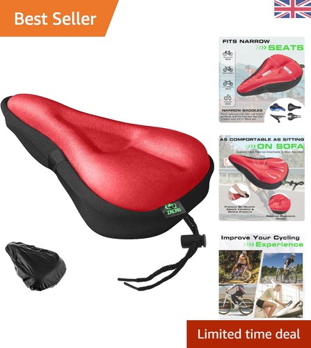 Universal gel bike seat - gel, cover