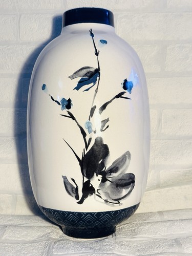 Large white and - large, blue