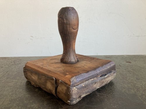 Antique wooden hand - antique, stamp