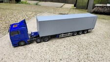 Lion Toys Man Tractor 3 Axles 1:50 Solo Container Semi Trailer Rare