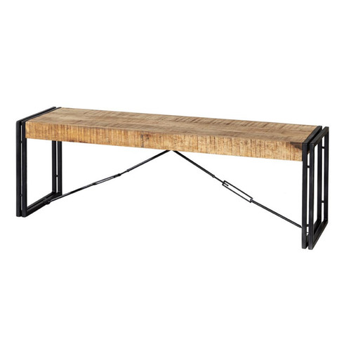 Solid mango wood industrial - wood,