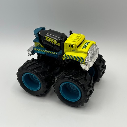 Tonka monster truck - tonka, cement