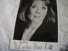 DIANA   RIGG SIGNED PHOTO now