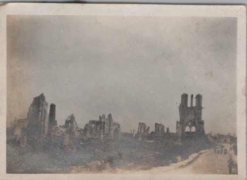 Belgium ww1 tourist 1919 - 1919, ruins