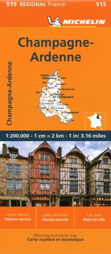 Michelin regional maps - maps:, france