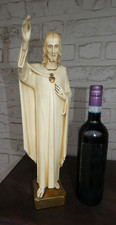 Antique chalk sacred heart - antique,