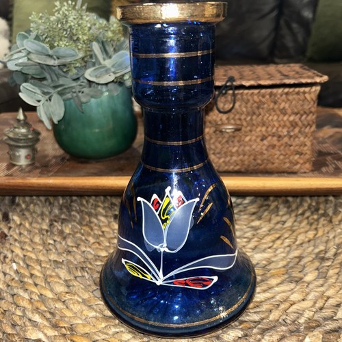 Vintage cobalt blue bohemian - blue,