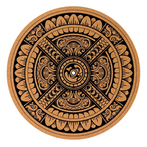 Vintage ornament cork slipmats - vintage,